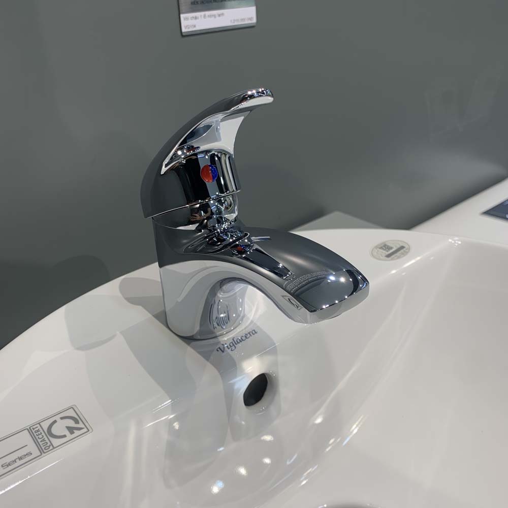 Vòi chậu lavabo nóng lạnh Viglacera VG104 - 7