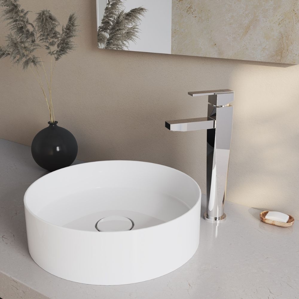 Vòi chậu lavabo nóng lạnh Viglacera VG126 - 4