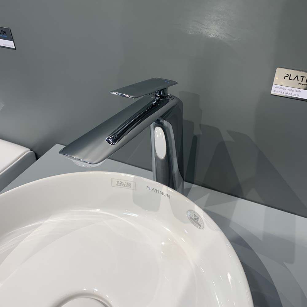 Vòi chậu lavabo nóng lạnh Viglacera Platinum P.52.321 - 7