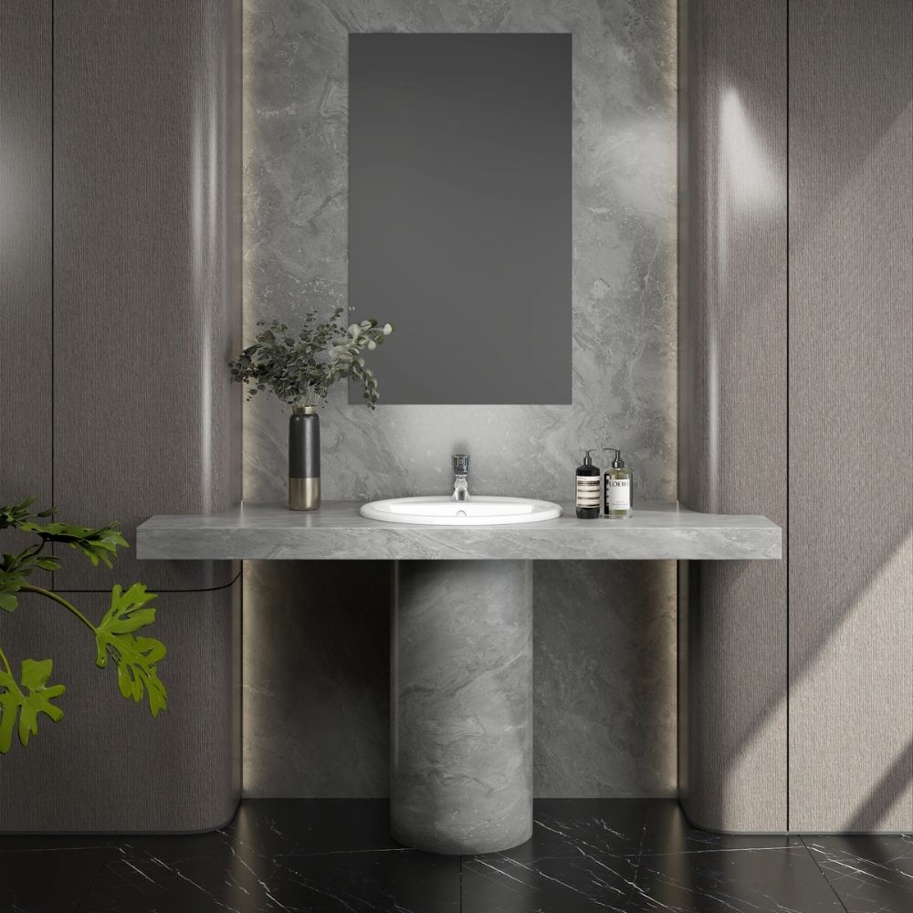 Chậu lavabo dương vành Viglacera CD1 - 3