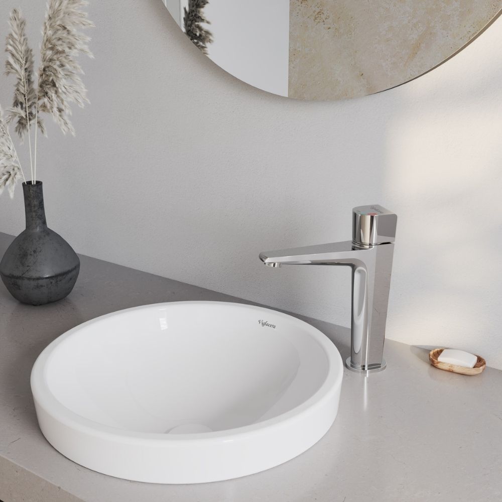 Vòi chậu lavabo nóng lạnh Viglacera VG136.1 - 9