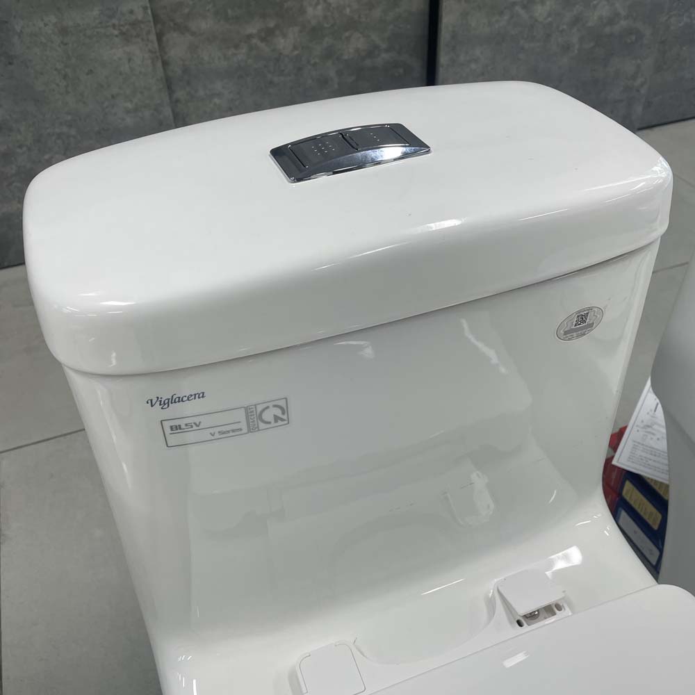 Bồn cầu 1 khối Viglacera V809 nắp êm - 5