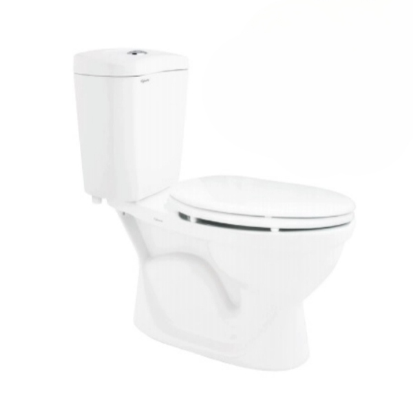 Bồn cầu 2 khối Viglacera VI28 nắp thường (+ lavabo VTL2) - 3