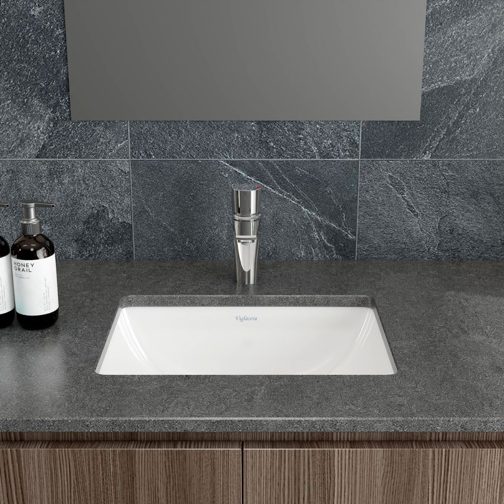 Chậu lavabo âm bàn Viglacera US1 - 5
