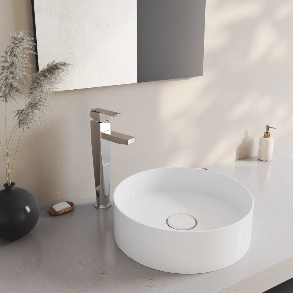 Vòi chậu lavabo nóng lạnh Viglacera VG126 - 3