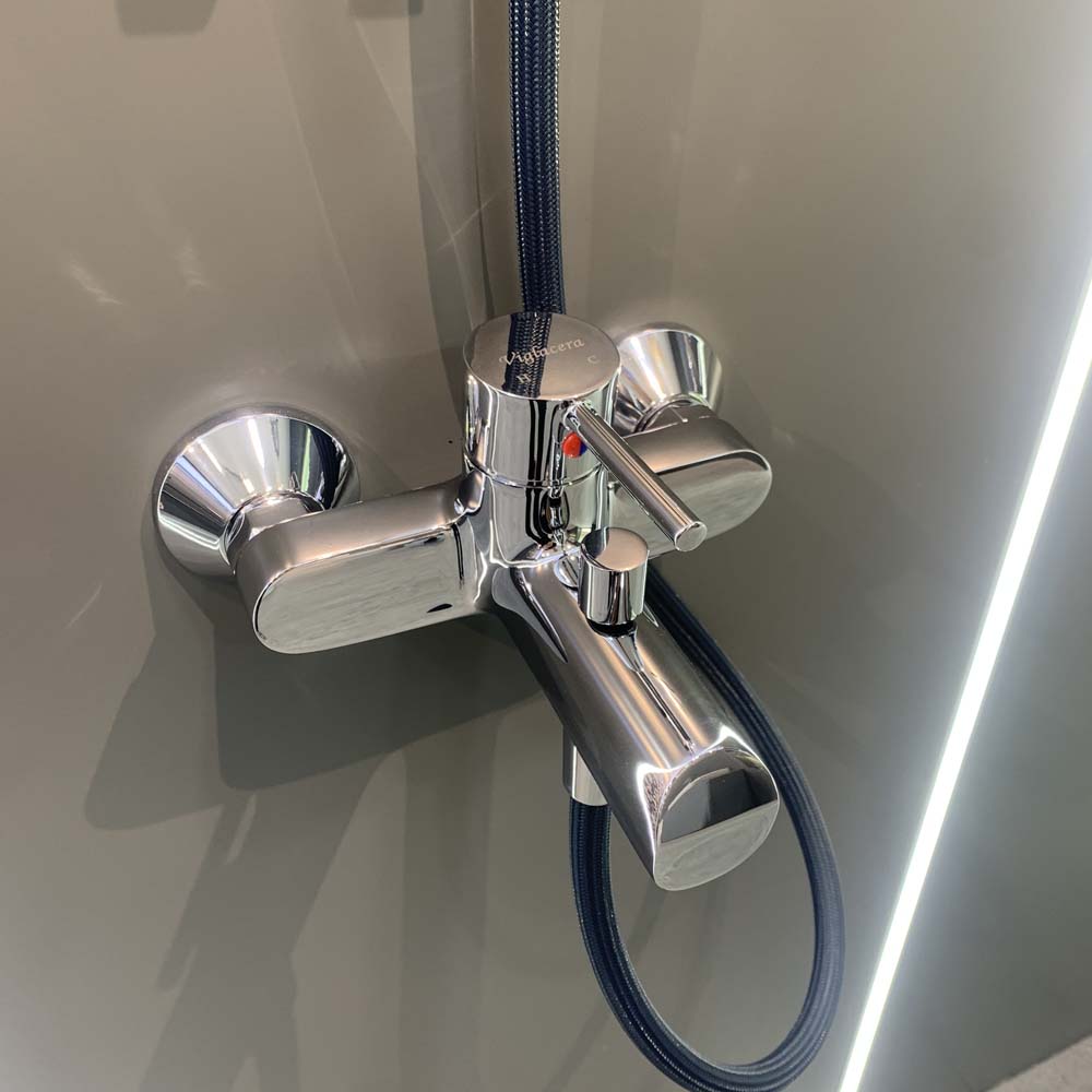 Bộ sen tắm nóng lạnh Viglacera VG541.1 kèm thanh trượt - 7