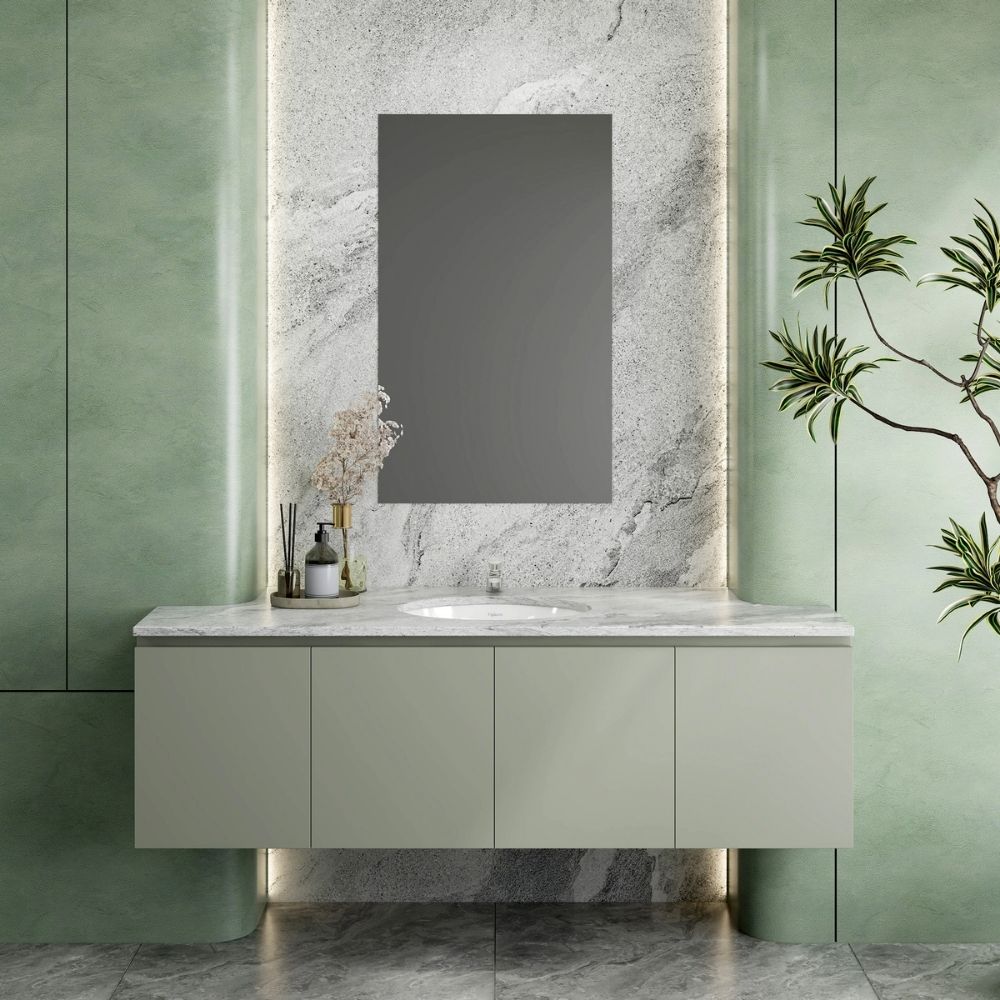 Chậu rửa mặt lavabo âm bàn Viglacera CA2 - 3