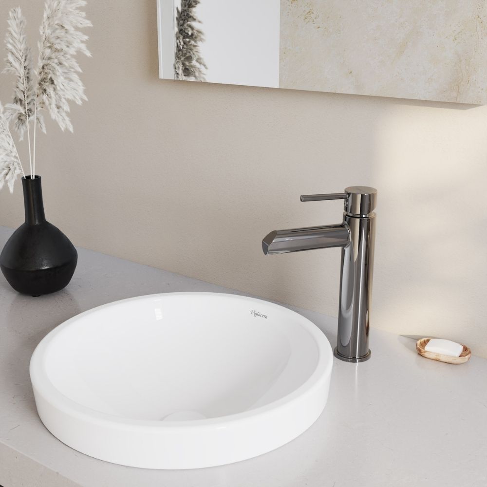 Vòi chậu lavabo nóng lạnh Viglacera VG141.1 - 28