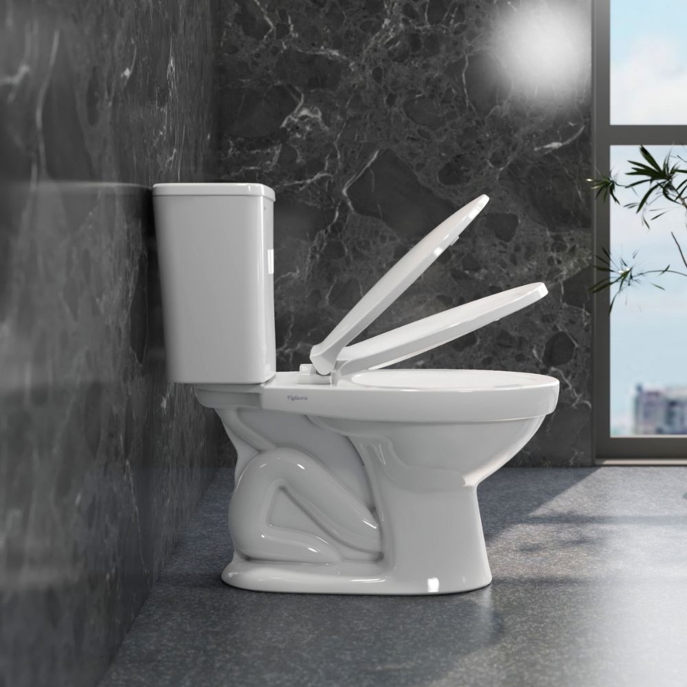 Bồn cầu 2 khối Viglacera VT34 nắp thường / nắp êm - 6