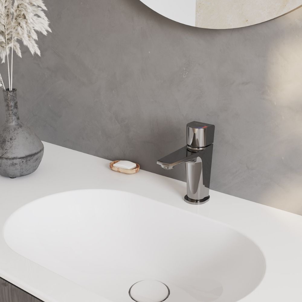 Vòi chậu lavabo nóng lạnh Viglacera VG136 - 25