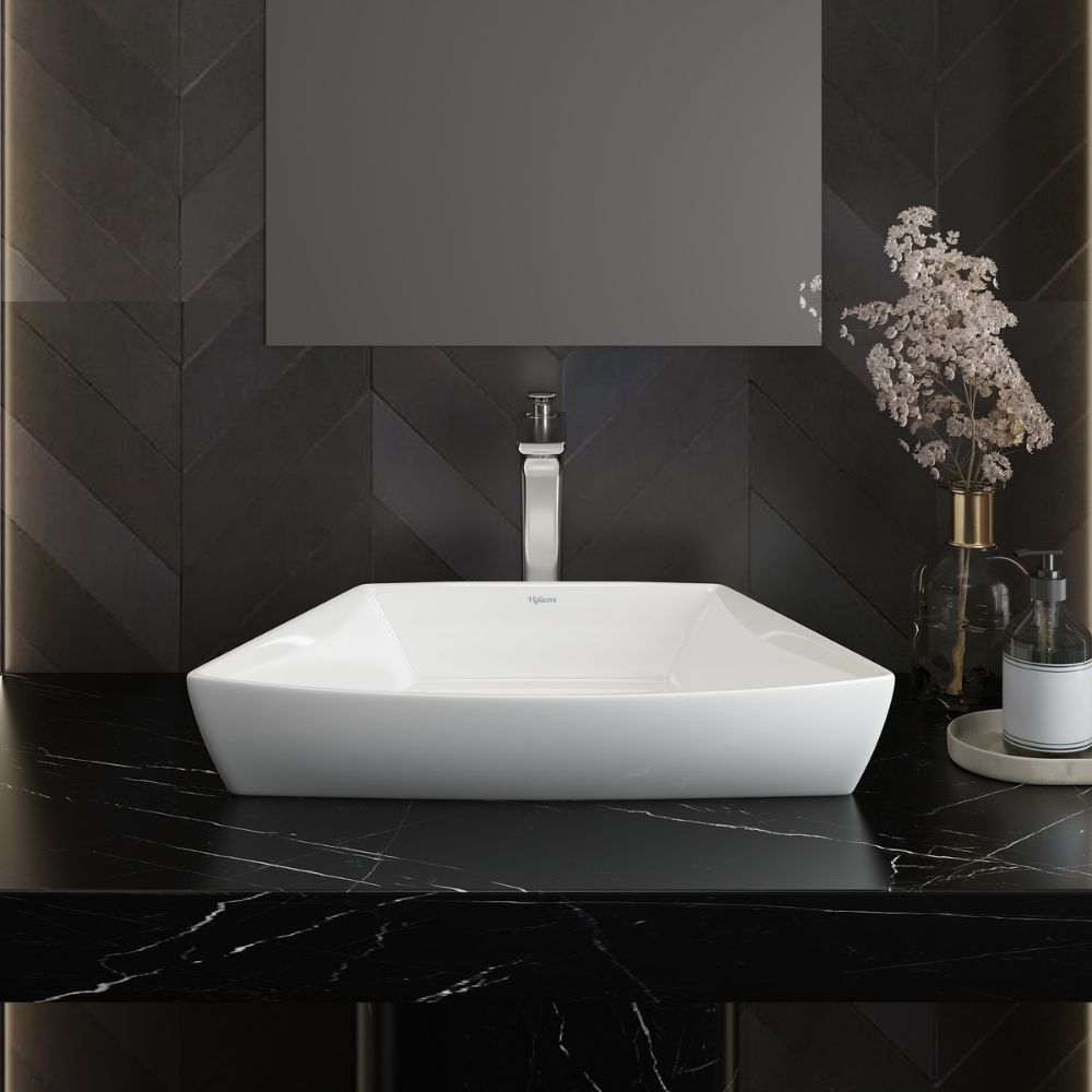 Chậu lavabo đặt bàn Viglacera CD17 - 5