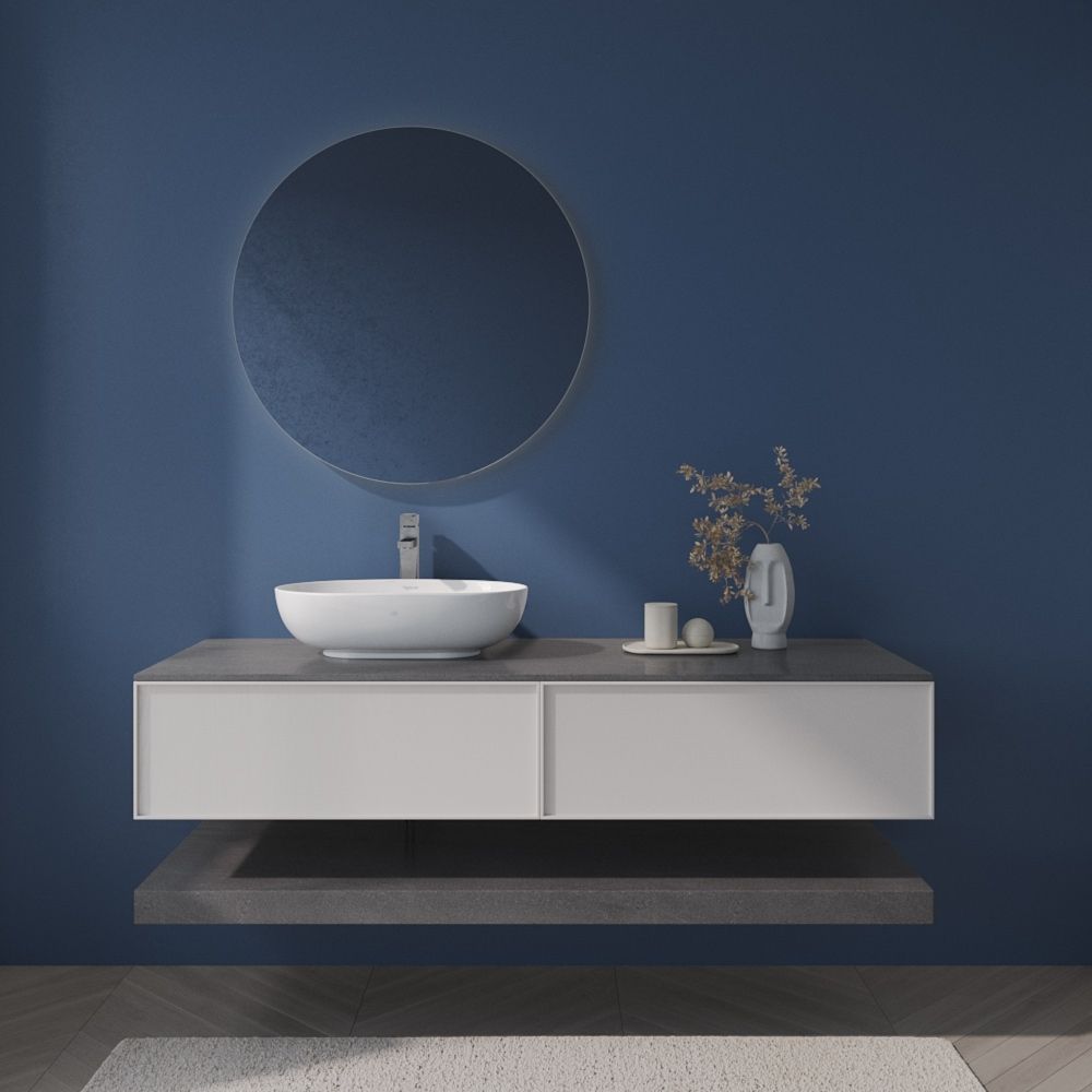 Chậu lavabo đặt bàn Viglacera CD15 - 8