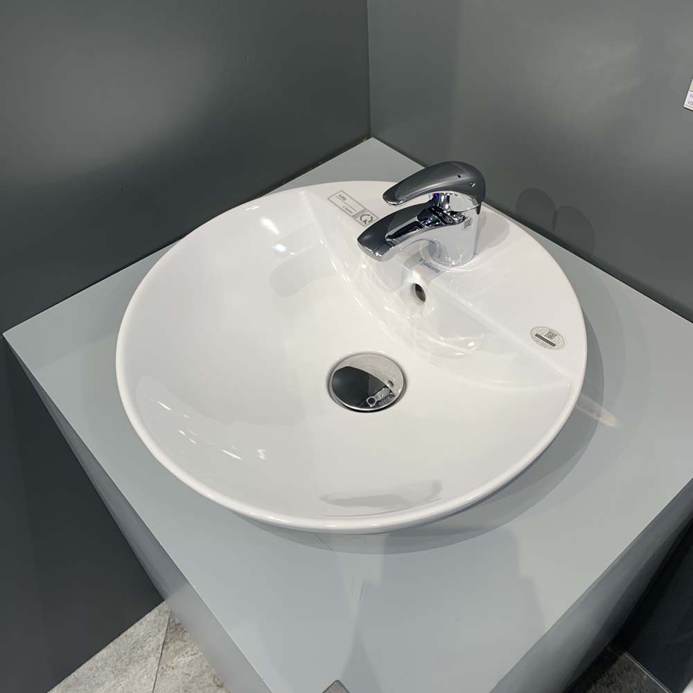 Chậu lavabo đặt bàn Viglacera V26 - 3