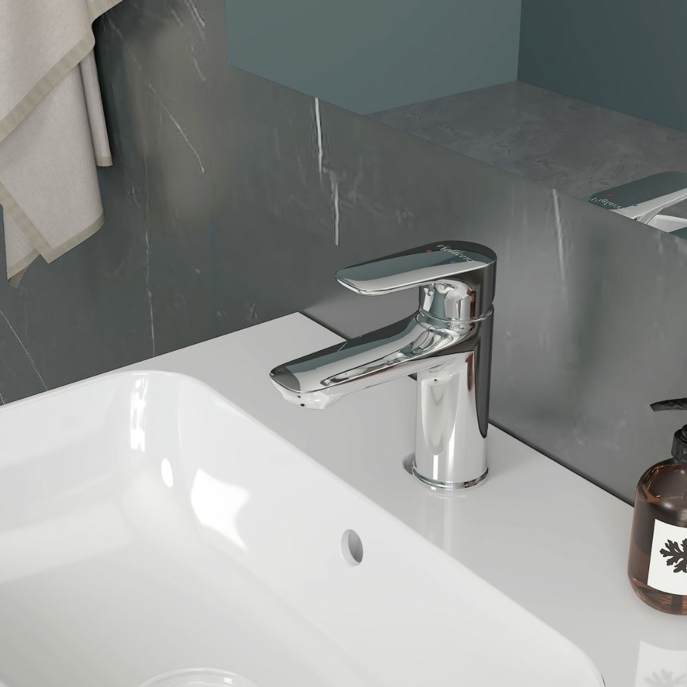 Vòi chậu lavabo nóng lạnh Viglacera VG132 - 20
