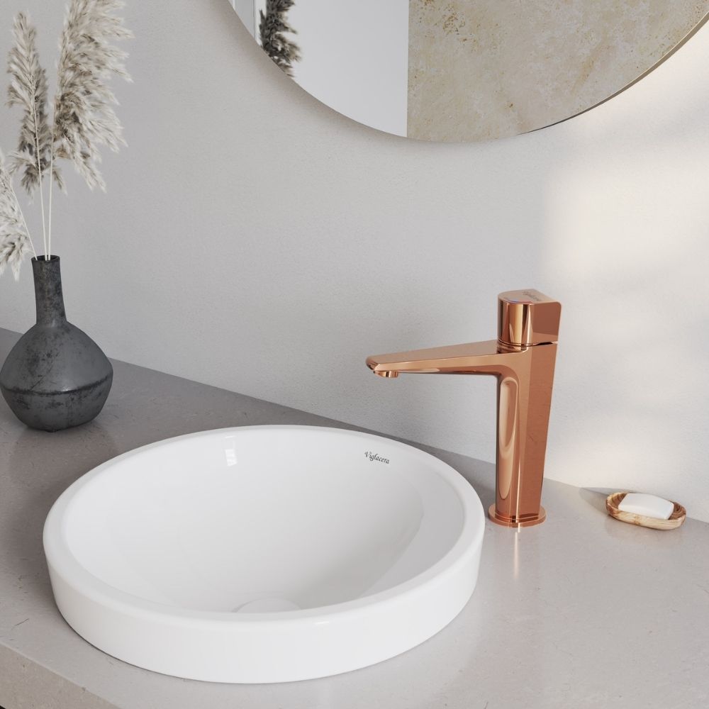 Vòi chậu lavabo nóng lạnh Viglacera VG136.1 - 17