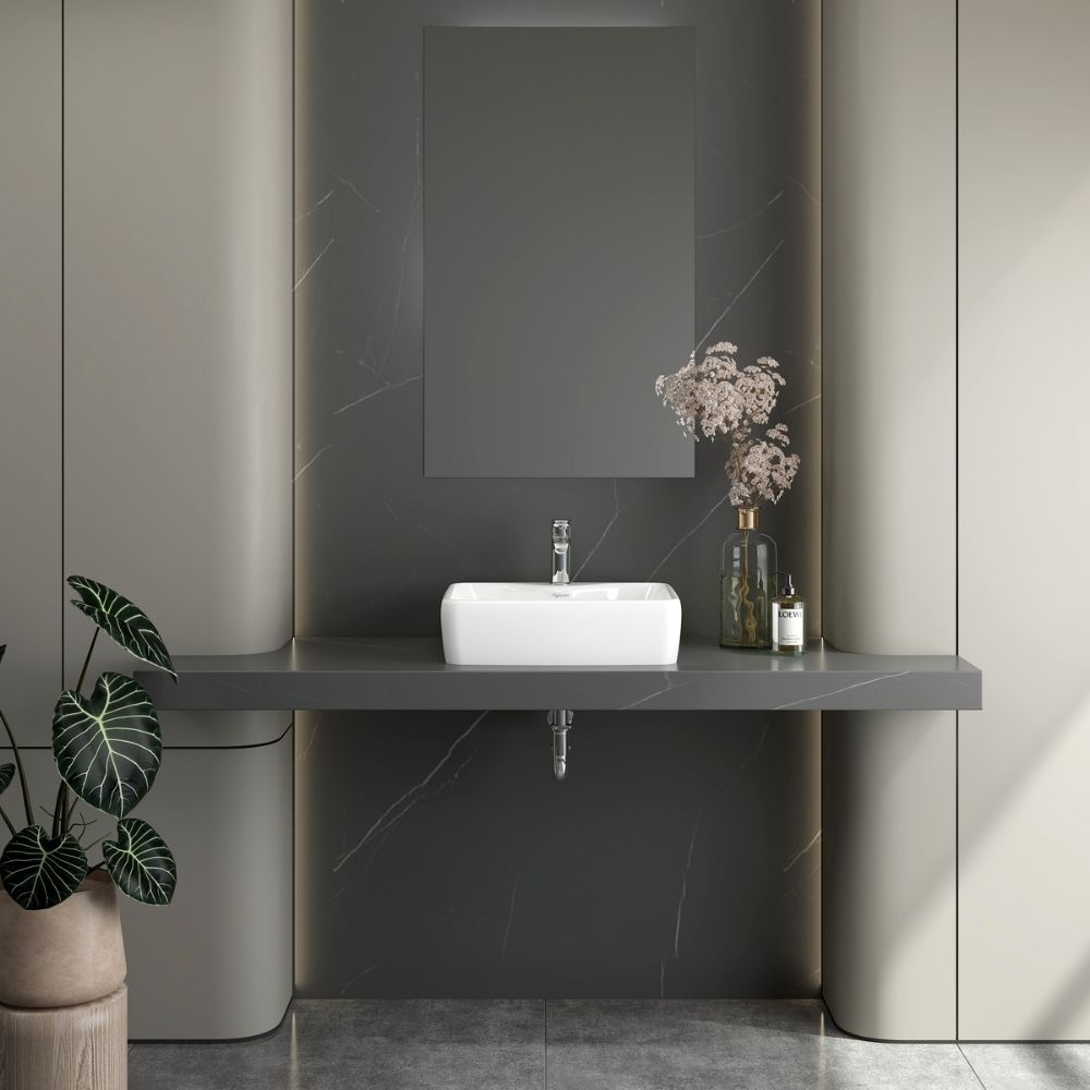Chậu lavabo đặt bàn Viglacera V72 - 8