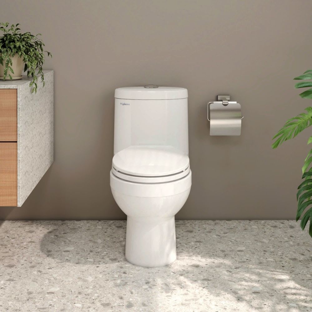 Bồn cầu 1 khối cho trẻ em Viglacera BTE nắp thường - 4