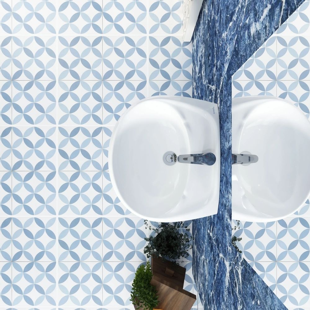 Chậu rửa lavabo treo tường Viglacera VTL3 - 11