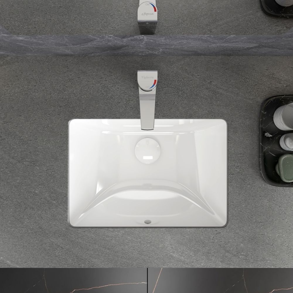 Chậu lavabo âm bàn Viglacera TS1 - 9