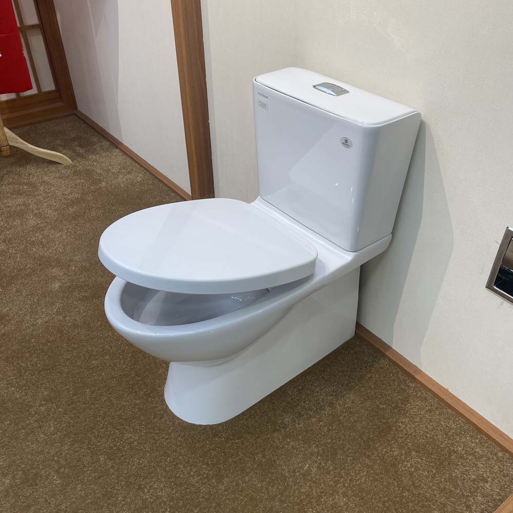 Bồn cầu 2 khối Waterfall Viglacera Platinum P.12.600 nắp êm - 8