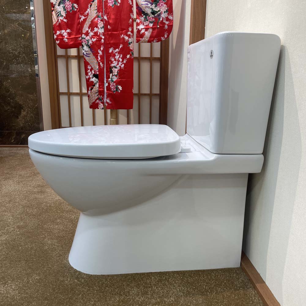 Bồn cầu 2 khối Waterfall Viglacera Platinum P.12.600 nắp êm - 11