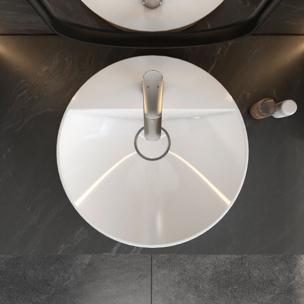 Chậu lavabo đặt bàn Viglacera V26 - 11