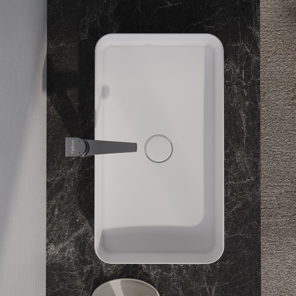 Chậu lavabo đặt bàn Viglacera CM01 - 12