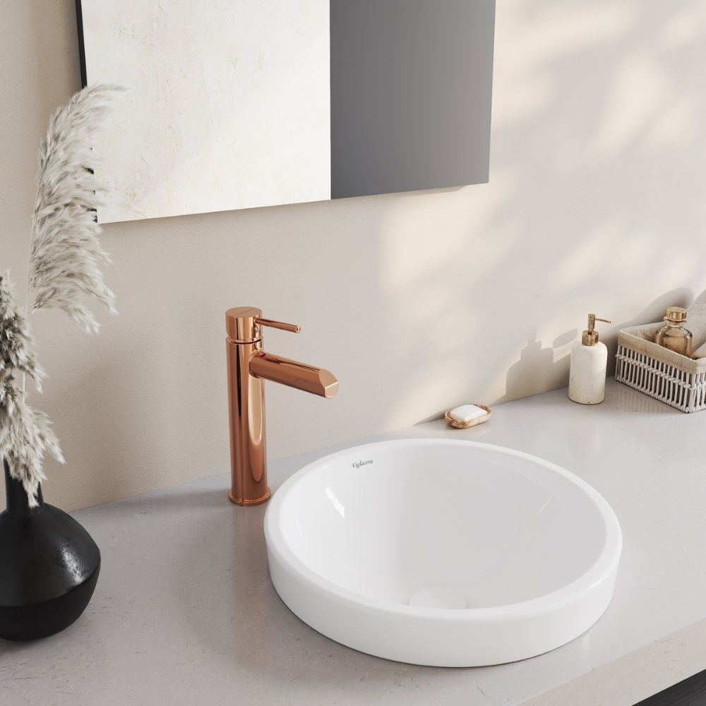 Vòi chậu lavabo nóng lạnh Viglacera VG141.1 - 19