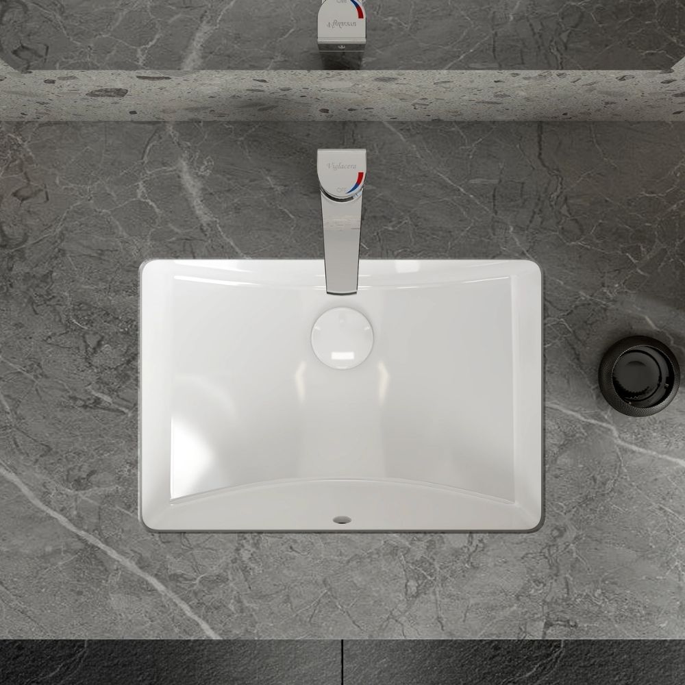 Chậu lavabo âm bàn Viglacera US2 - 6