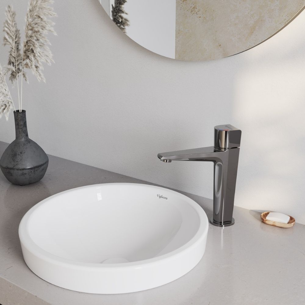 Vòi chậu lavabo nóng lạnh Viglacera VG136.1 - 25