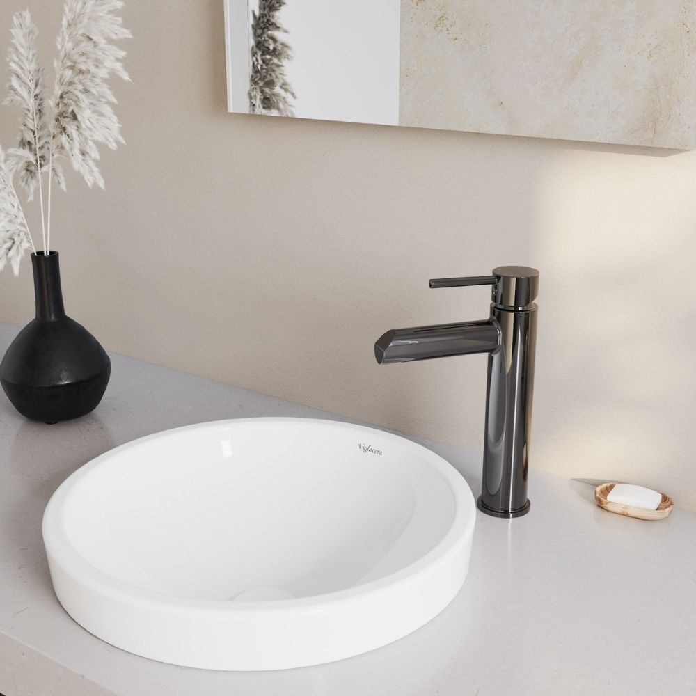 Vòi chậu lavabo nóng lạnh Viglacera VG141.1 - 16