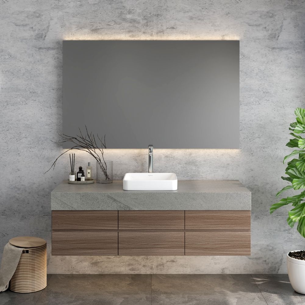 Chậu lavabo dương vành Viglacera CD20 - 7