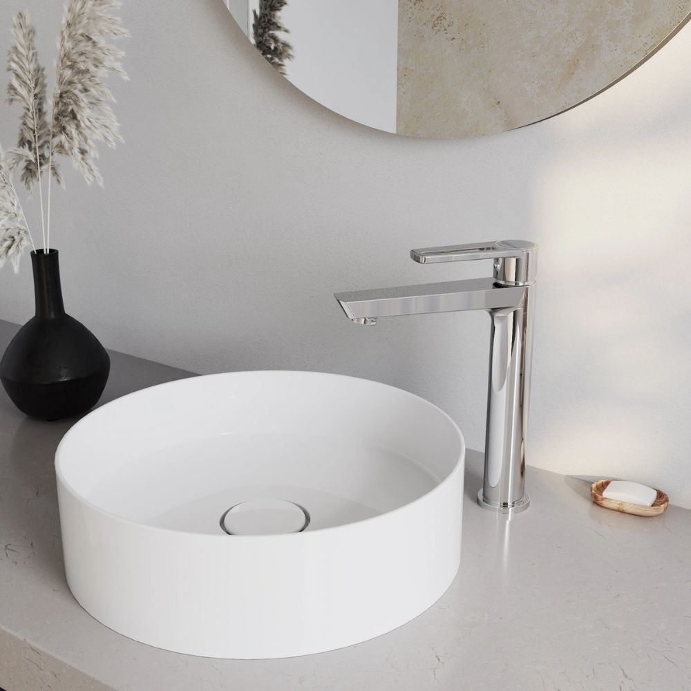 Vòi chậu lavabo nóng lạnh Viglacera VG125 - 4