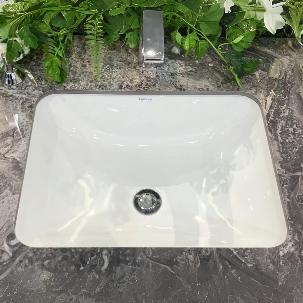 Chậu lavabo âm bàn Viglacera TS1 - 3