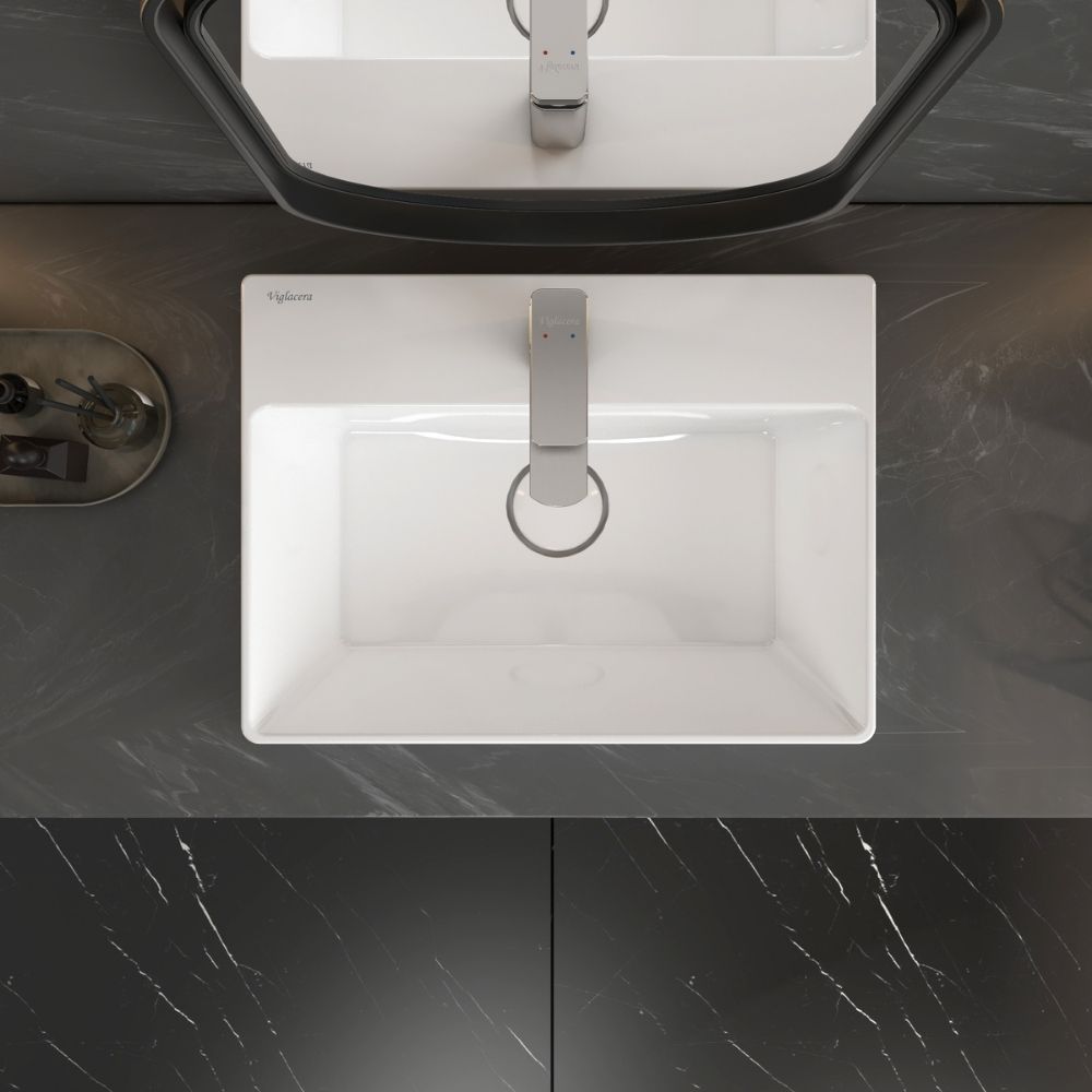 Chậu lavabo đặt bàn Viglacera V29 - 7