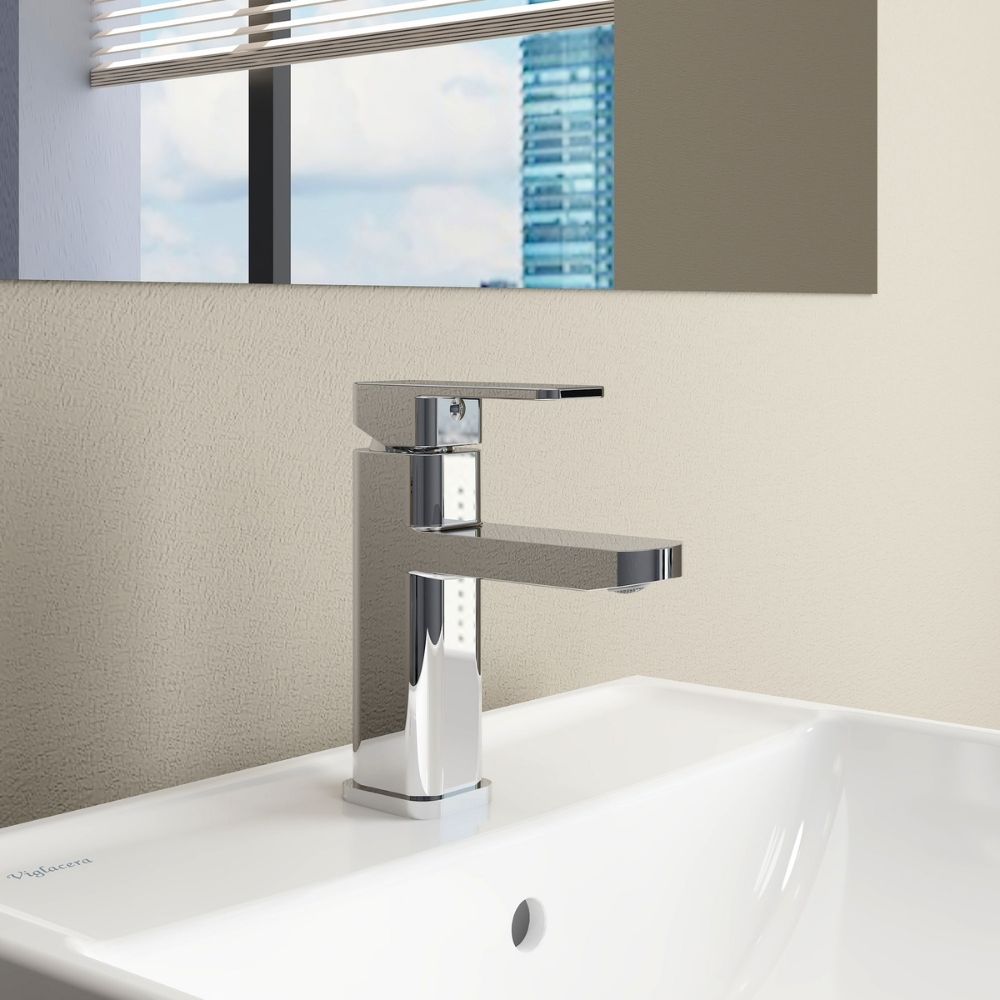 Vòi chậu lavabo nóng lạnh Viglacera VG112 - 11
