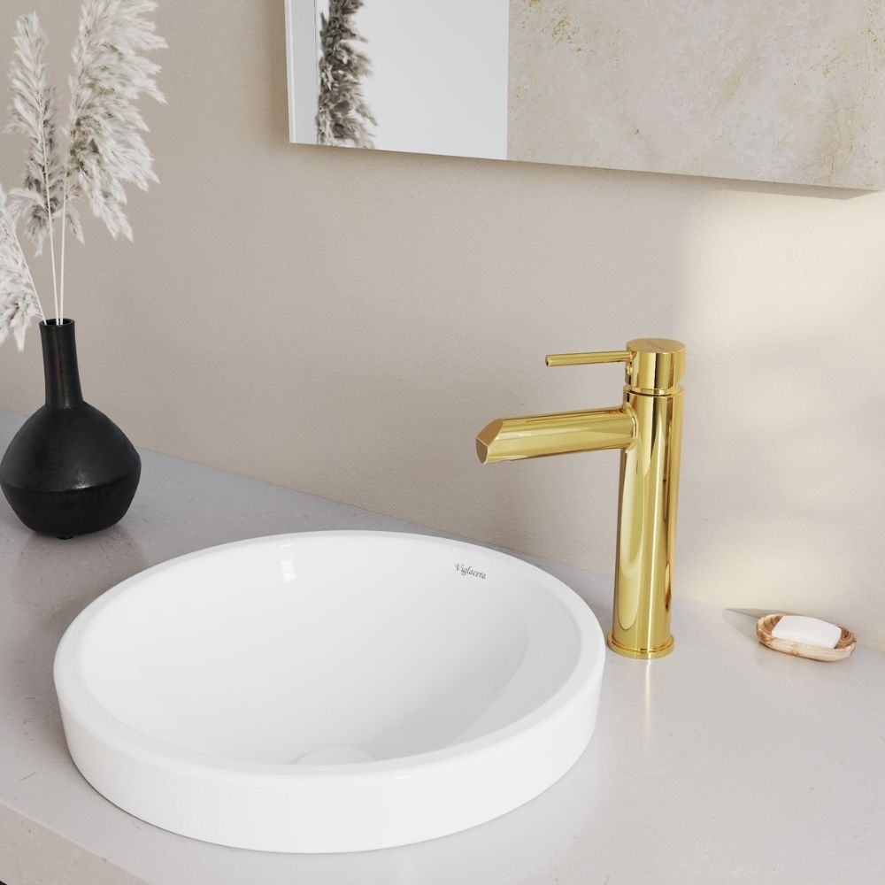 Vòi chậu lavabo nóng lạnh Viglacera VG141.1 - 24