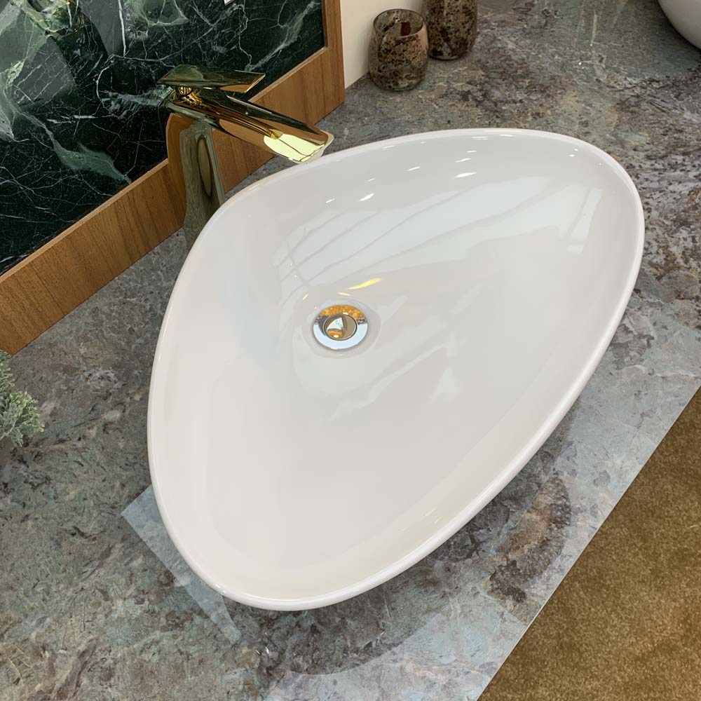 Chậu lavabo đặt bàn Viglacera Platinum P.23.321 - 4