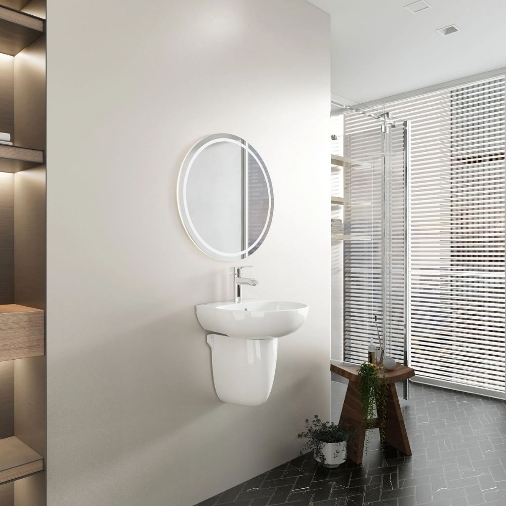 Chậu rửa lavabo treo tường Viglacera V523 - 4