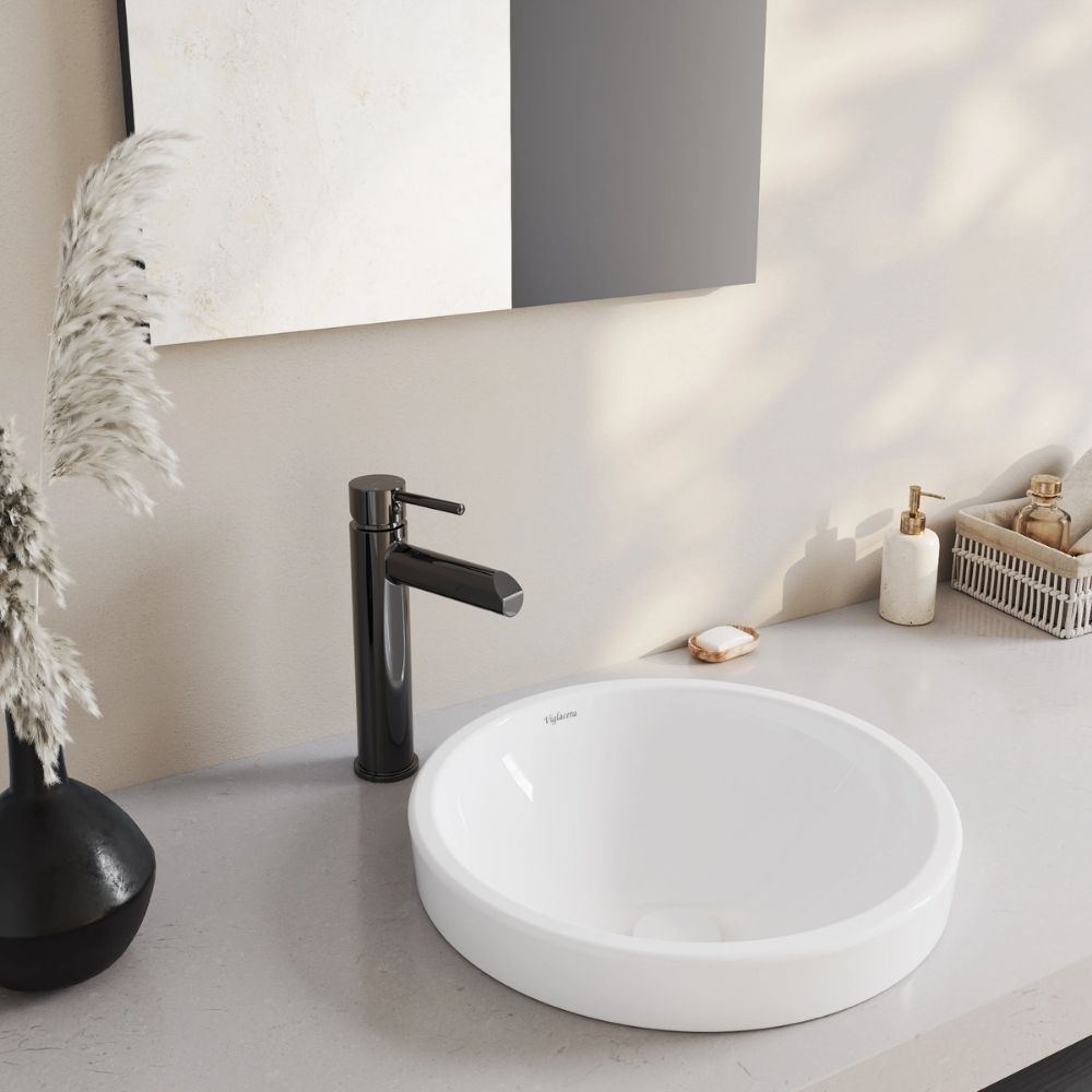 Vòi chậu lavabo nóng lạnh Viglacera VG141.1 - 15