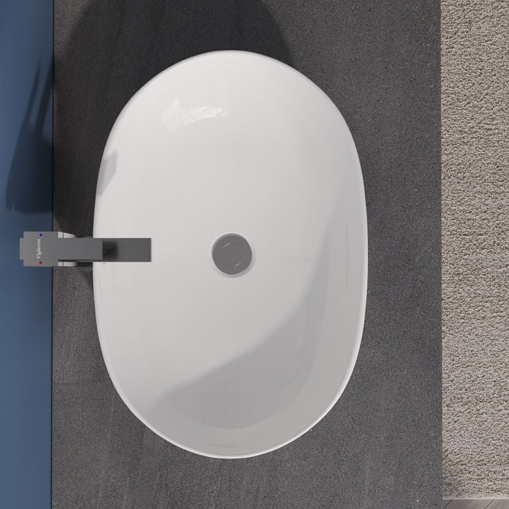 Chậu lavabo đặt bàn Viglacera CD15 - 11