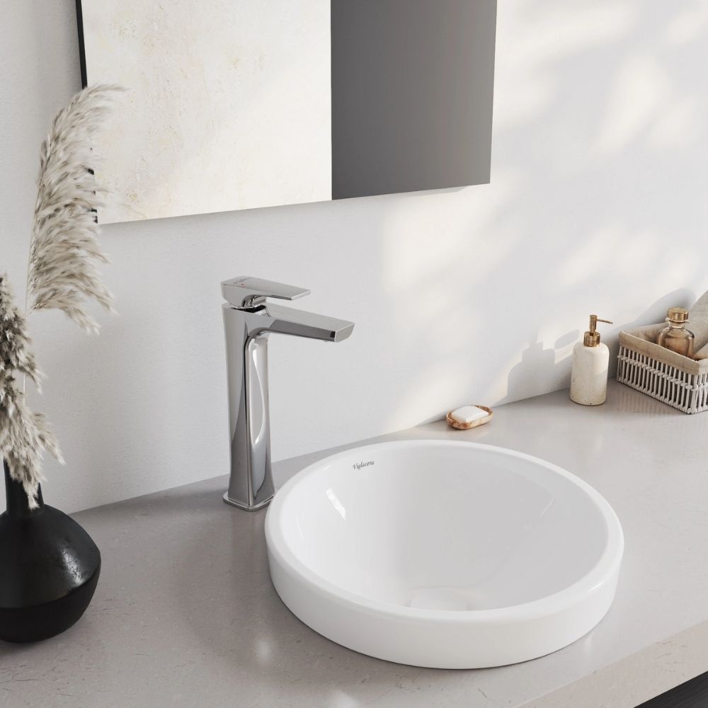 Vòi chậu lavabo nóng lạnh Viglacera VG143.1 - 3