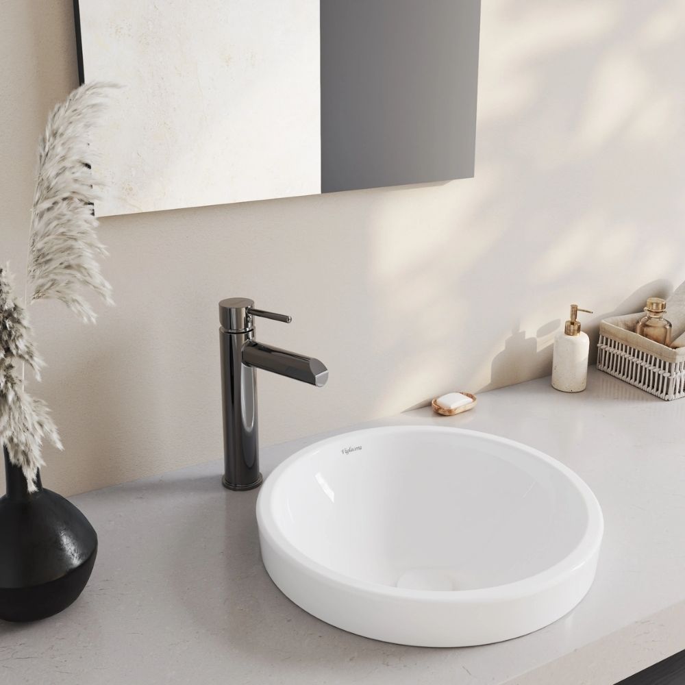 Vòi chậu lavabo nóng lạnh Viglacera VG141.1 - 27