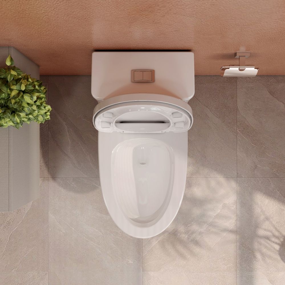 Bồn cầu 1 khối Viglacera V72-CAU nắp êm (+ vòi xịt VG826) - 17