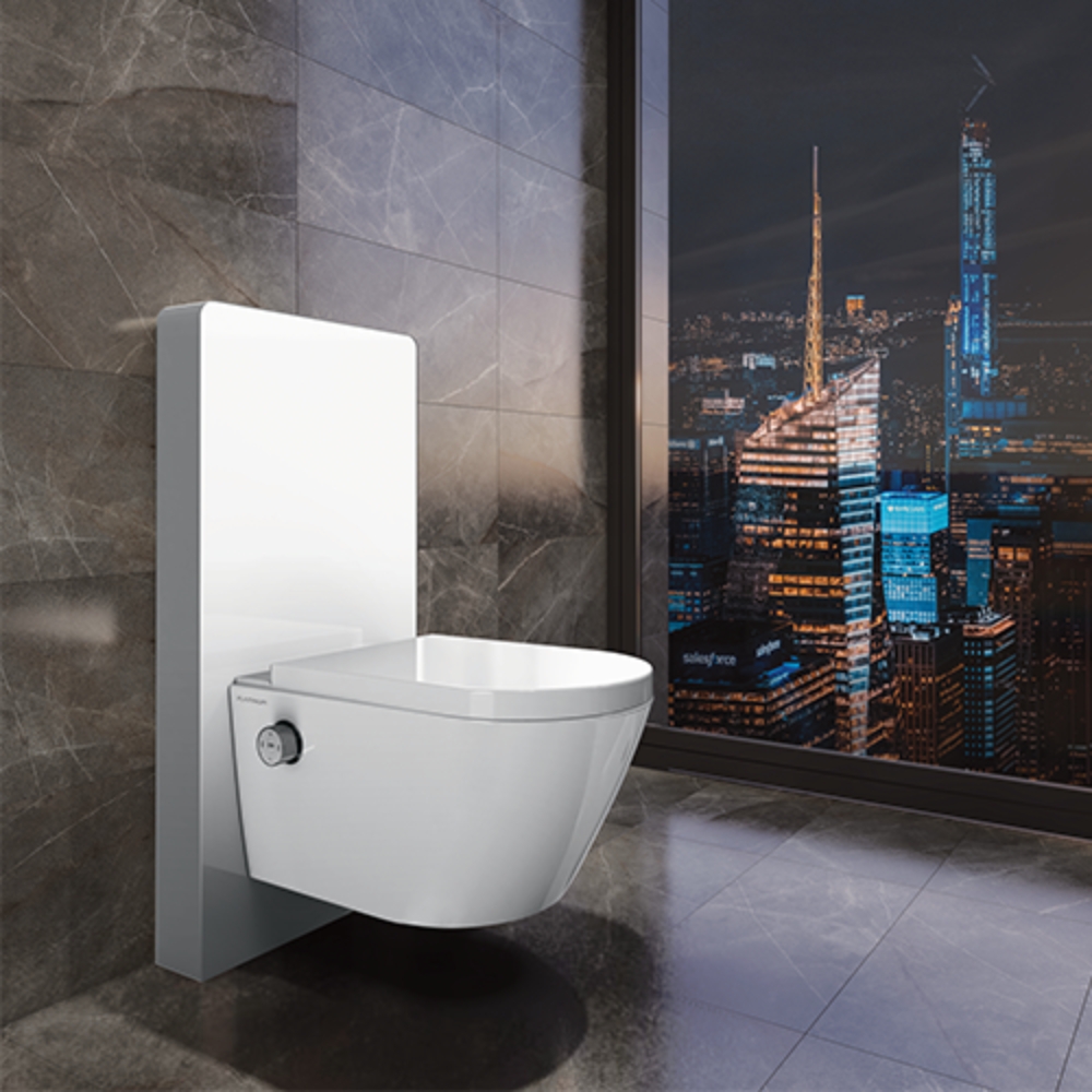 Bồn cầu treo tường nắp điện tử G-Smart Viglacera Platinum P.16.320-W - 3