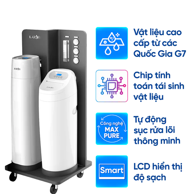 Lọc tổng trung tâm cao cấp Karofi WHF-E666