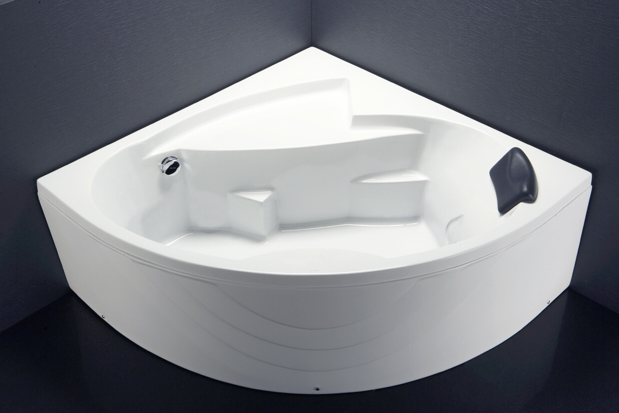 Bồn tắm xây đặt góc 1m4 Caesar AT5140A - 2