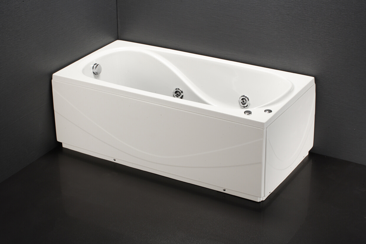 Bồn tắm chân yếm 1m5 massage Caesar MT0150L(R) - 4