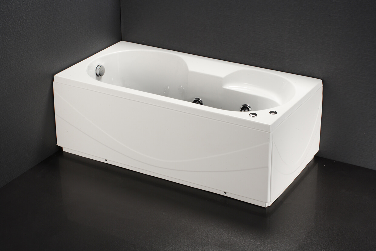 Bồn tắm chân yếm 1m5 massage Caesar MT0350L(R) - 4