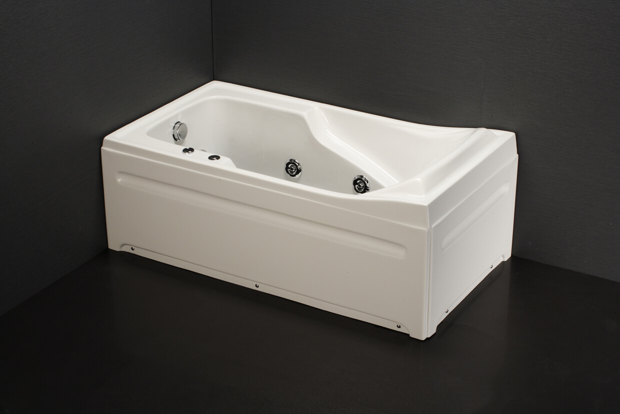 Bồn tắm chân yếm 1m4 massage Caesar MT0440L(R) - 4